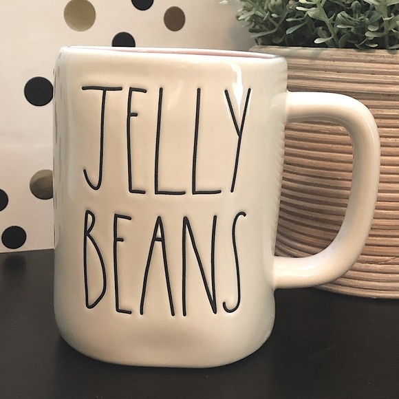 Rae Dunn JELLY BEANS ceramic mug